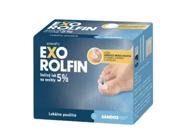 EXOROLFIN liečivý lak na nechty 5 % lum 1x2,5 ml