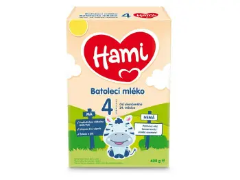 HAMI 4 Batoľacie mlieko od ukonč. 24. mesiaca 600 g