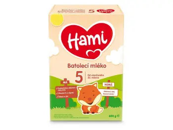 HAMI 5 Batoľacie mlieko od ukončeného 35.mesiaca 600 g