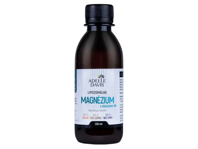 Adelle Davis Lipozomálne MAGNÉZIUM s vitamínom B6 1x200 ml