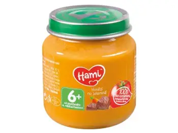 Hami príkrm Hovädzie na zelenine (od ukonč. 6. mesiaca) 1x125 g