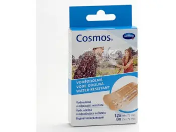 COSMOS Vode odolná (WATER-RESISTANT) náplasť na rany, 2 veľkosti 1x20 ks