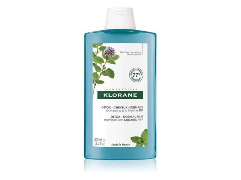 KLORANE SHAMPOOING DETOX Menthe BIO 1x400 ml