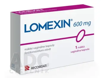 LOMEXIN 600mg, 1 vaginálna kapsula