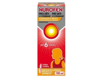 NUROFEN PRE DETI POMARANČ 4%  100ML