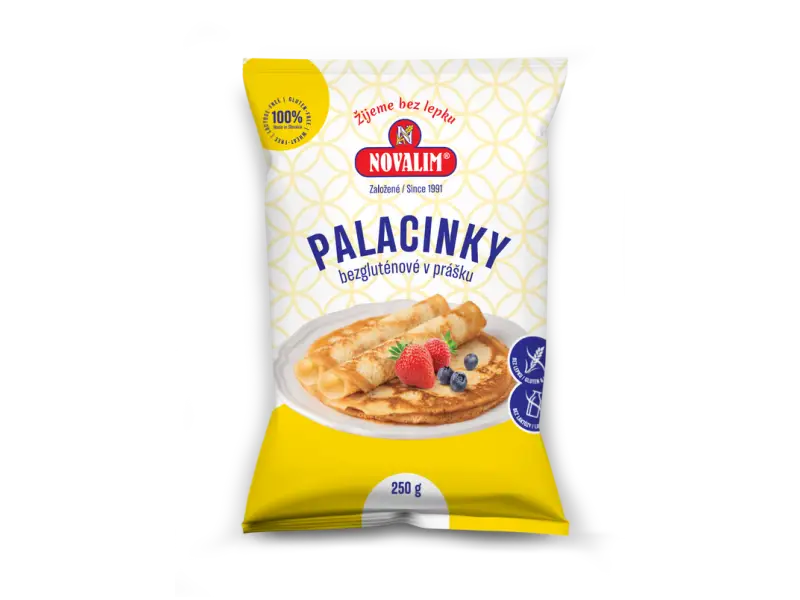 PALACINKY BEZLEPKOVÉ V PRÁŠKU 250G