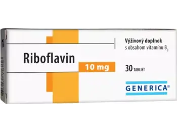 Generica RIBOFLAVIN 10 mg 30 ks