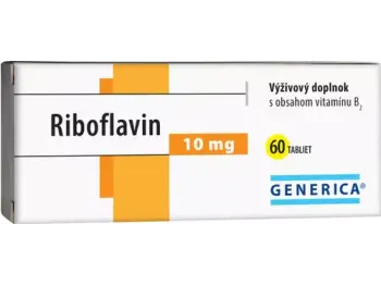 Generica RIBOFLAVIN 10 mg 60 ks