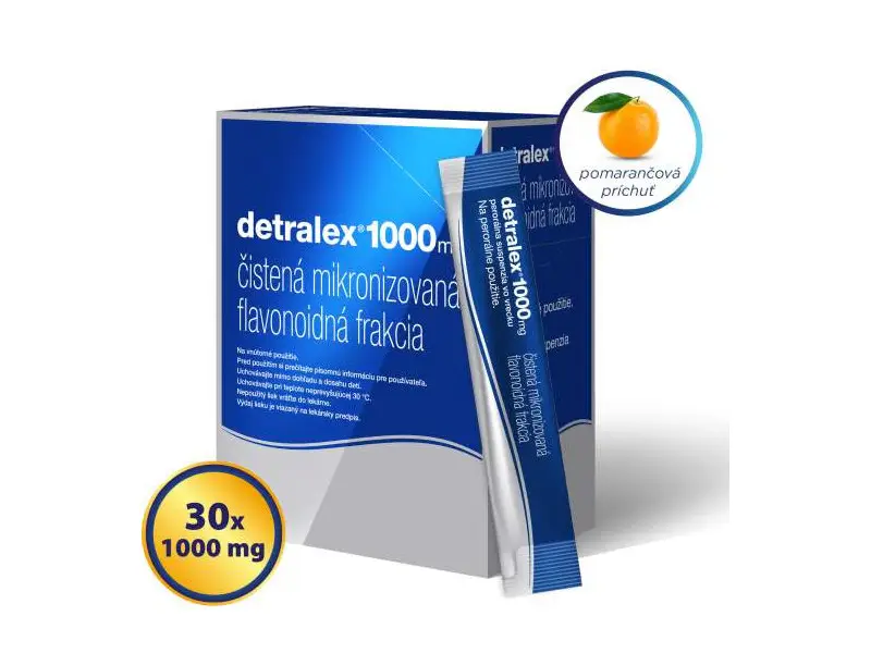 Detralex 1000 mg perorálna suspenzia 30 ks