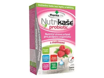 NUTRIKAŠA PROBIOTIC S MALINAMI 3x60g