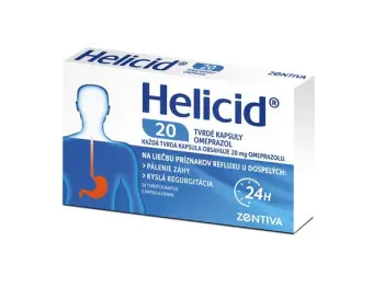 HELICID 20 mg  14 kapsúl
