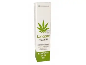 KONOPNÉ mazanie 10% konopného oleja 250 ml