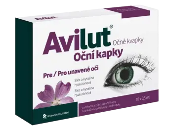 AVILUT OČNÉ KVAPKY 10x0,5 ml