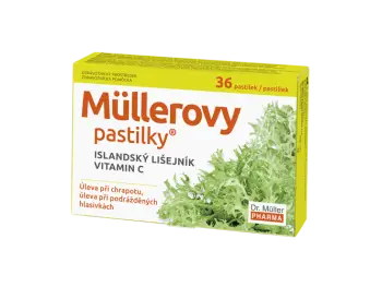 MULLEROVE - Islandský lišajník, vitamín C  36tbl