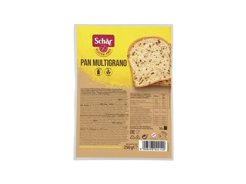 Schär PAN MULTIGRANO CHLIEB 250g