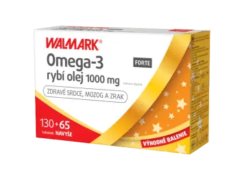WALMARK OMEGA -3  FORTE rybí olej  130+65cps