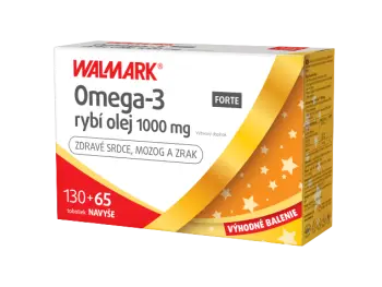 WALMARK OMEGA -3  FORTE rybí olej  cps 130+65