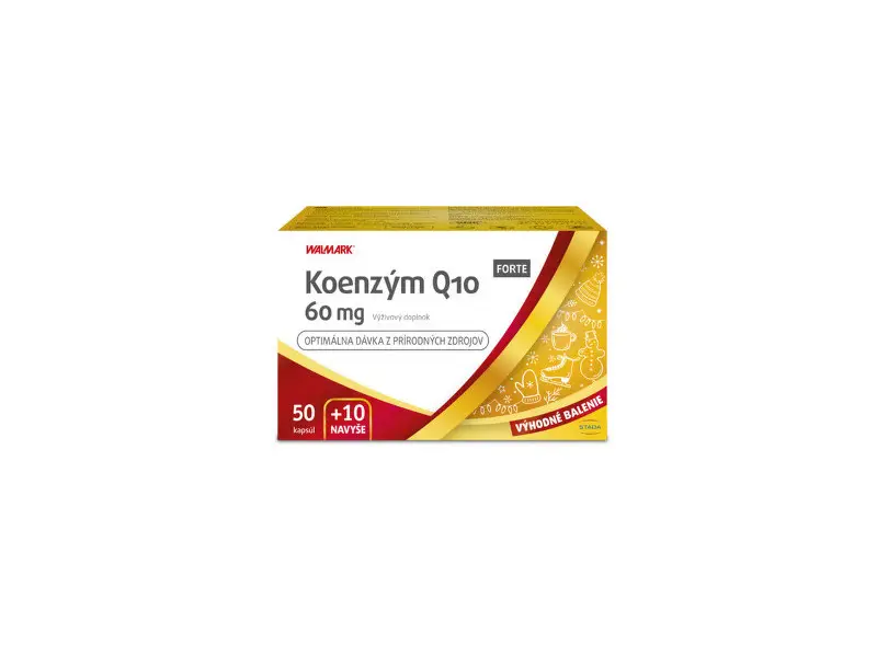 WALMARK KOENZYM Q10 FORTE 60 mg  cps 50+10
