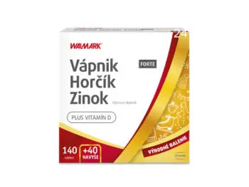 WALMARK  VÁPNIK HORČÍK ZINOK FORTE  tbl 140+40