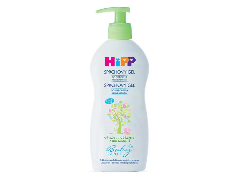 Hipp Baby Sanft Detský sprchový gel 400 ml