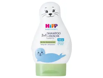 HiPP Babysanft sprchový gél a šampón „2 v 1“ 200ml