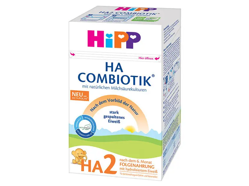 HiPP HA 2 Combiotik následná dojč. výživa (od ukonč. 6. mesiaca) 1x500 g