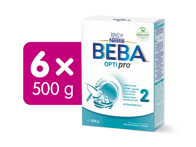 Nestlé BEBA OPTIPRO 2 od ukonč. 6.mesiaca 500 g