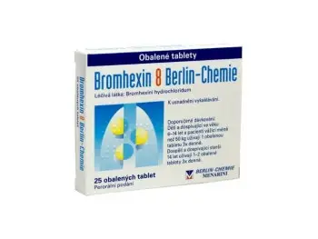BROMHEXIN 8 BERLIN-CHEMIE 8 mg 25 ks