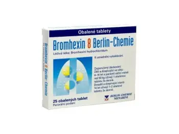 BROMHEXIN 8 BERLIN-CHEMIE 8mg 25 ks