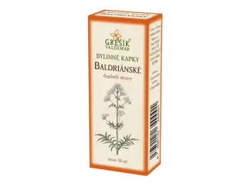 GREŠÍK BYLINNÉ KVAPKY BALDERIÁNSKE 1x50 ml