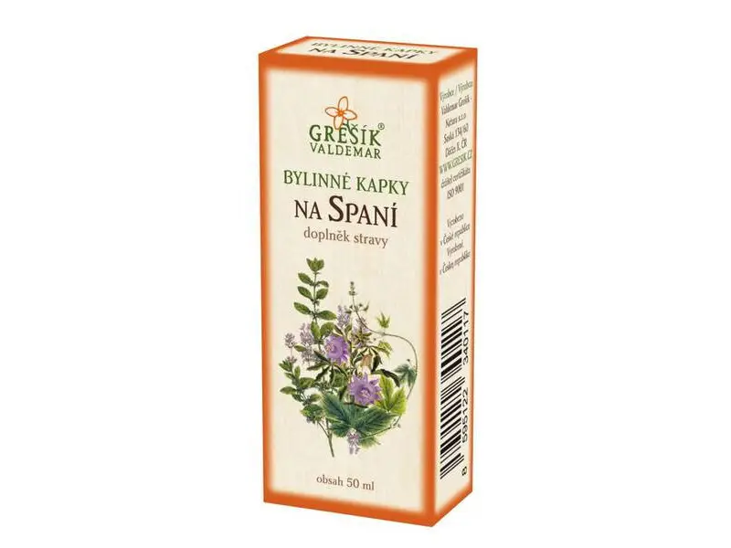 GREŠÍK BYLINNÉ KVAPKY NA SPANIE 1x50 ml