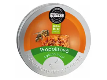 TOPVET Bio PROPOLISOVÁ masť bylinná 1x50 ml