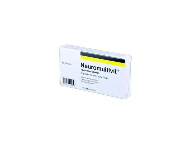 Neuromultivit filmom obalené tablety tbl flm 1x20 ks