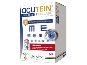 OCUTEIN BRILLANT LUTEIN 25 MG 60TAB+ KVAPKY 15ML