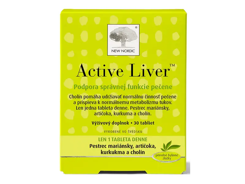 NEW NORDIC Active Liver tbl 1x30 ks