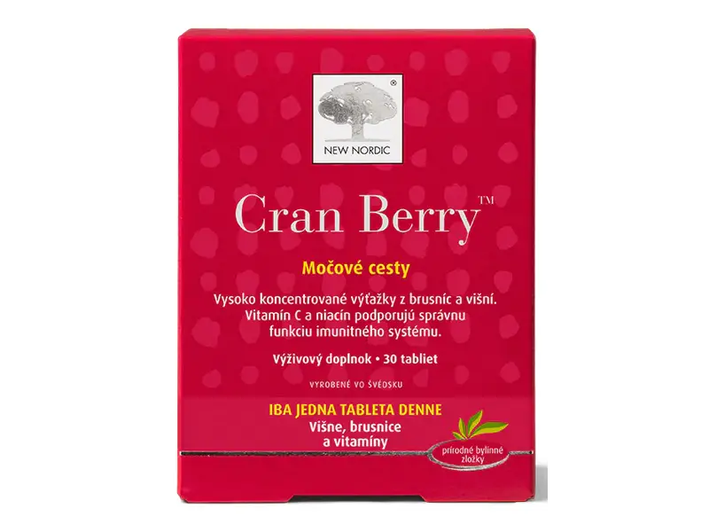 NEW NORDIC Cran Berry tbl 1x30 ks