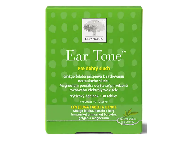 NEW NORDIC Ear Tone tbl 1x30 ks