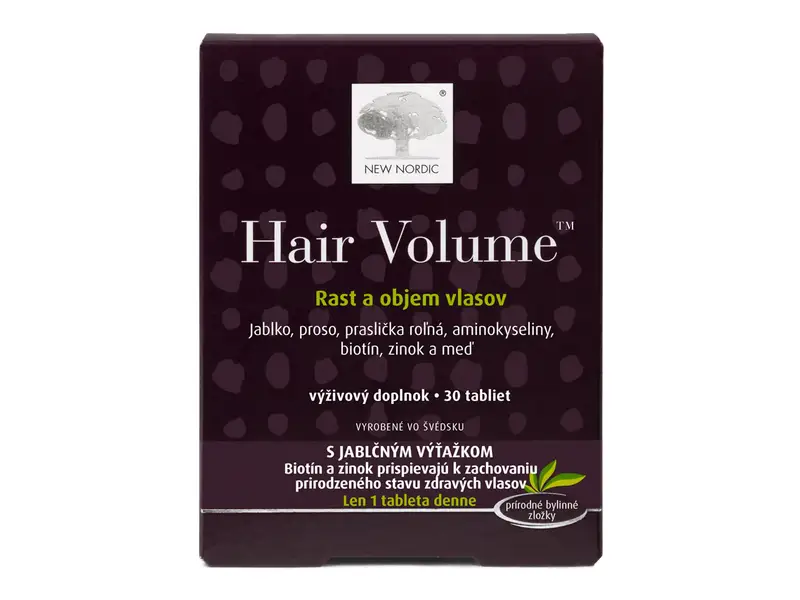 NEW NORDIC HAIR VOLUME tbl 1x30 ks