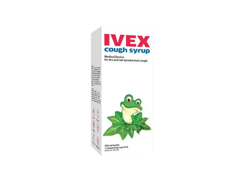 IVEX sirup na kašeľ na suchý a produktívny (od 1 roka) 1x100 ml