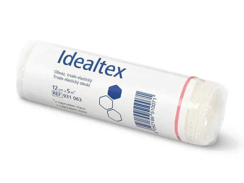 IDEALTEX ovínadlo elastické dlhoťažné 12cm x 5m 1 ks