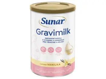 Sunar Gravimilk s príchuťou vanilka instantný mliečny nápoj 450 g