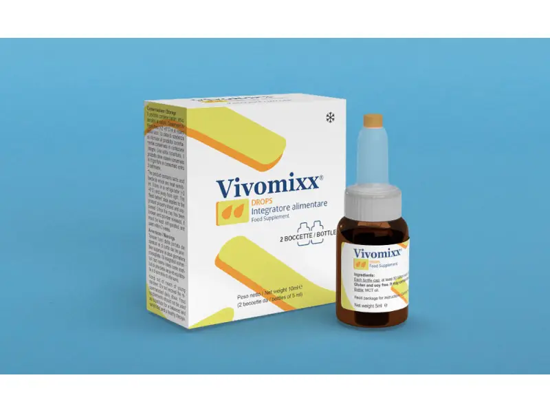 Vivomixx Drops 5 miliárd kvapky vo fľaštičke 2x5 ml