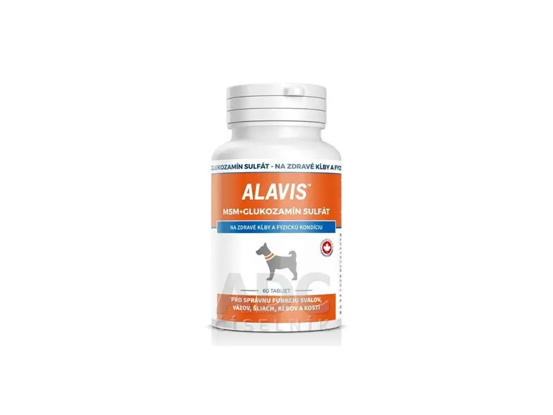 ALAVIS MSM+GLUKOZAMIN SULFAT 60TBL PRE PSY  60 TBL