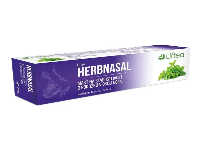 LIFTEA HERBNASAL masť na starostlivosť o pokožku v okolí nosa 1x10 g