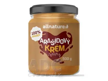 Allnature Arašidový krém jemný   500 g