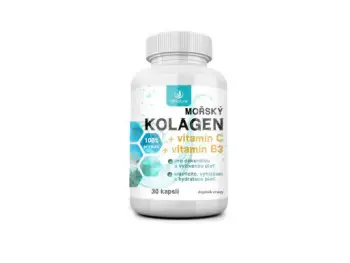 Allnature MORSKÝ KOLAGÉN s vitamínom C a B3   30 cps