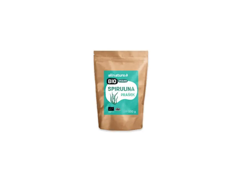 Allnature SPIRULINA BIO prášok  100 g