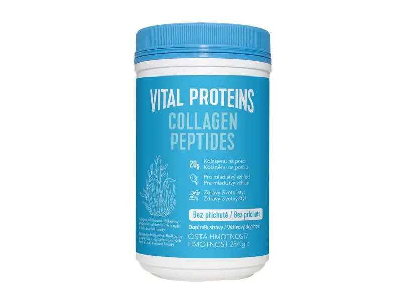 VITAL PROTEINS COLLAGEN PEPTIDES prášok na prípravu nápoja, bez príchute 1x567 g