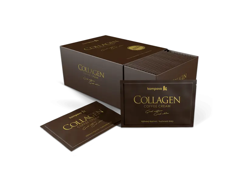 KOMPAVA COLLAGEN COFFEE CREAM PLV 30X6G