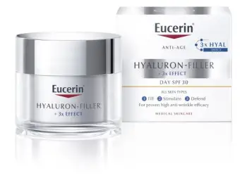 Eucerin HYALURON-FILLER + 3x EFFECT Denný krém SPF15 pre suchú pleť